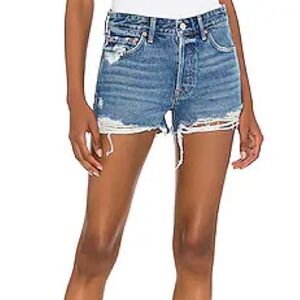 NET GRLFRND The Helena High Rise Cut Off Shorts